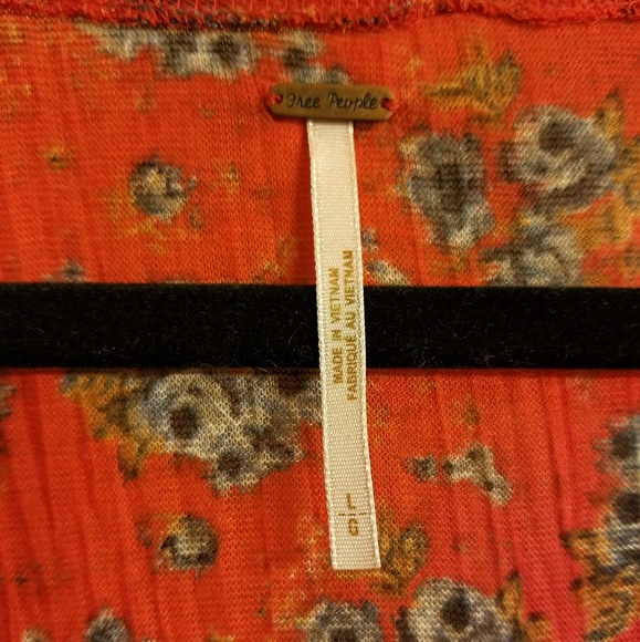 Free People Floral Tank Top - Picture 3 of 4